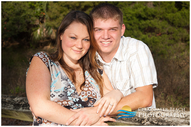 Clearwater Beach Wedding Portrait Close up